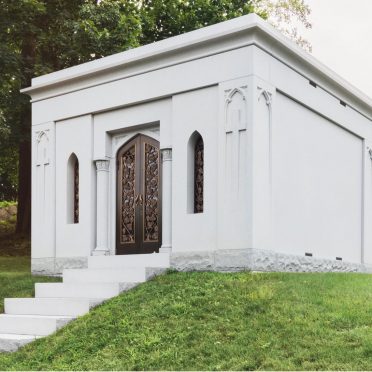 Blue gray Mausoleum